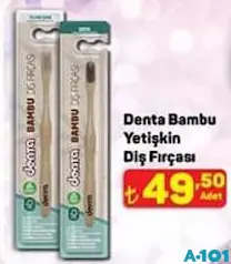 DENTA BAMBU YETİŞKİN DİŞ FIRÇASI fiyat ve kampanya bilgisi